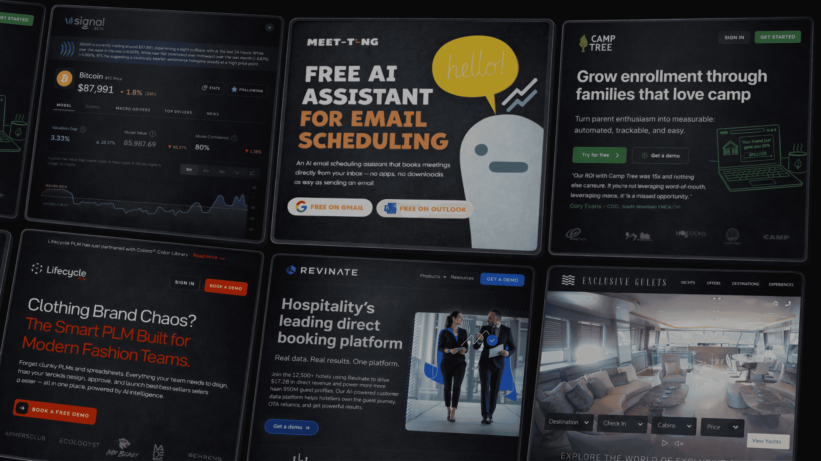 Orbiqon product dashboard preview